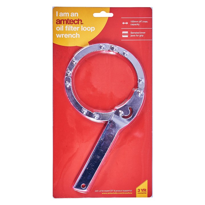 Amtech Oil filter loop wrench J0900