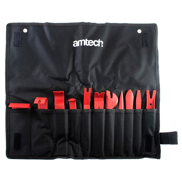 Amtech 11 Piece car trim and panel removal tool kit J1945