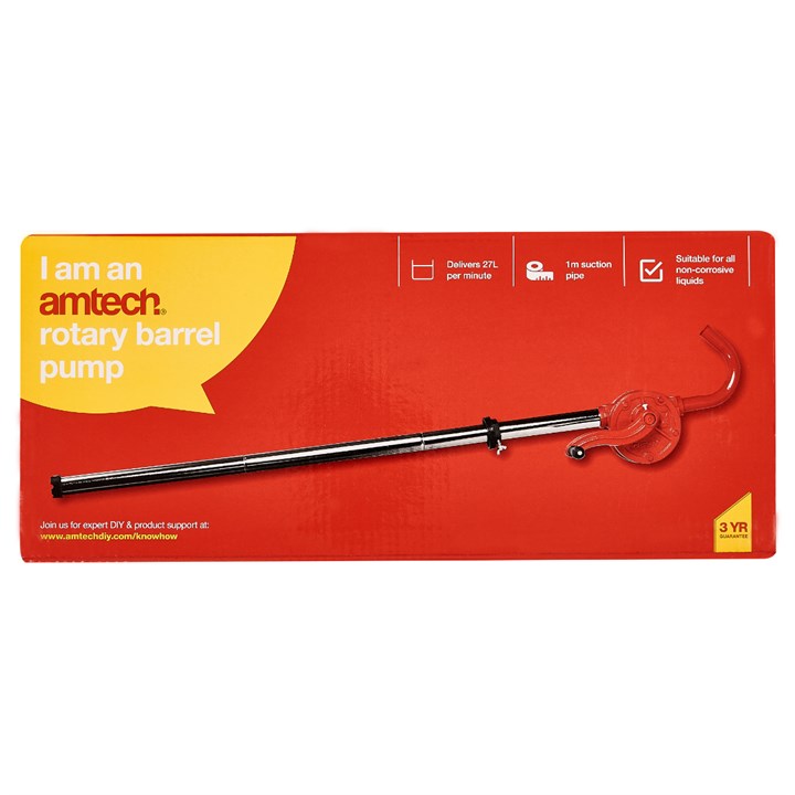 Amtech Rotary barrel pump J2700