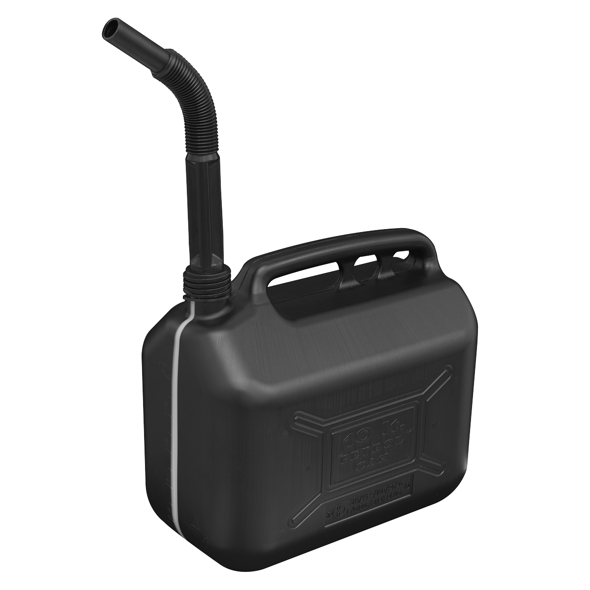 Sealey 10L Fuel Can - Black JC10PB