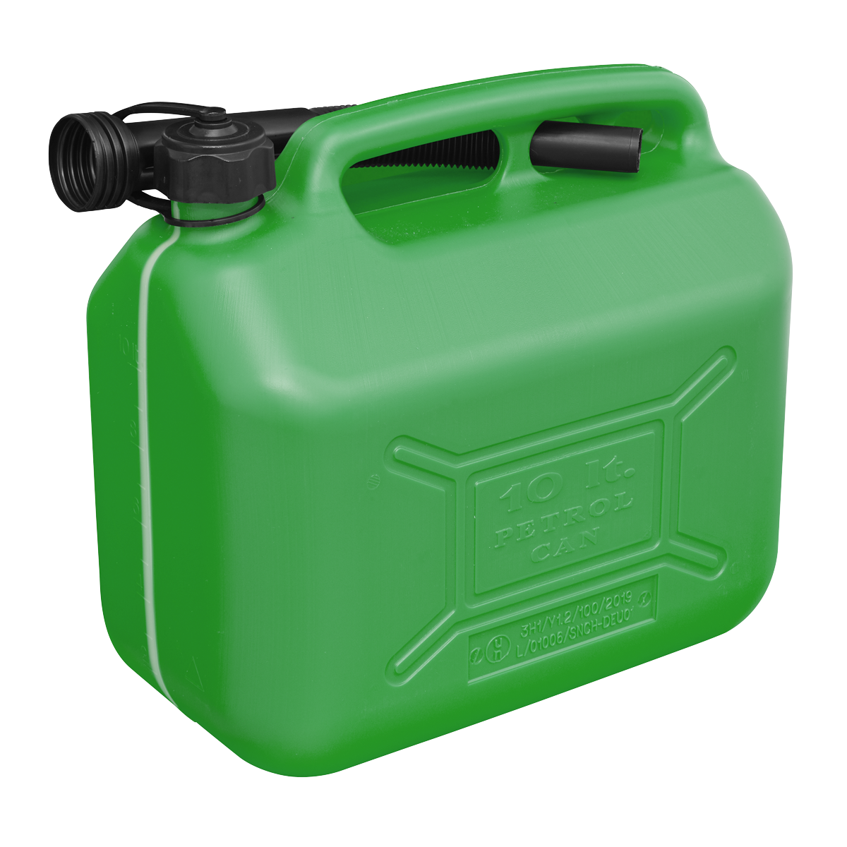 Sealey 10L Fuel Can - Green JC10PG