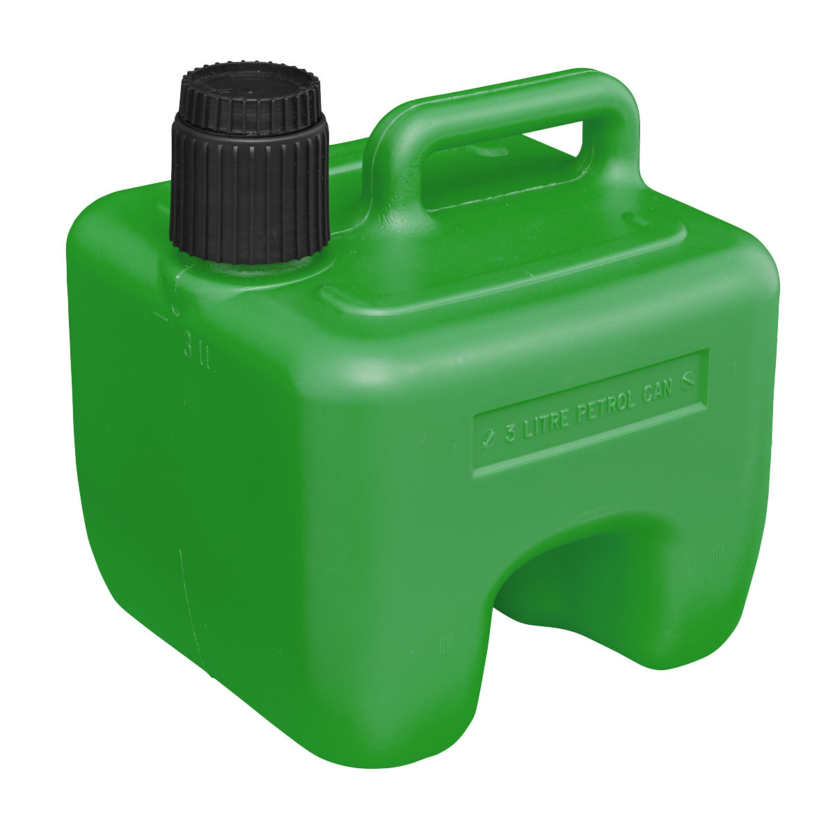 Sealey 3L Stackable Fuel Can - Green JC3G