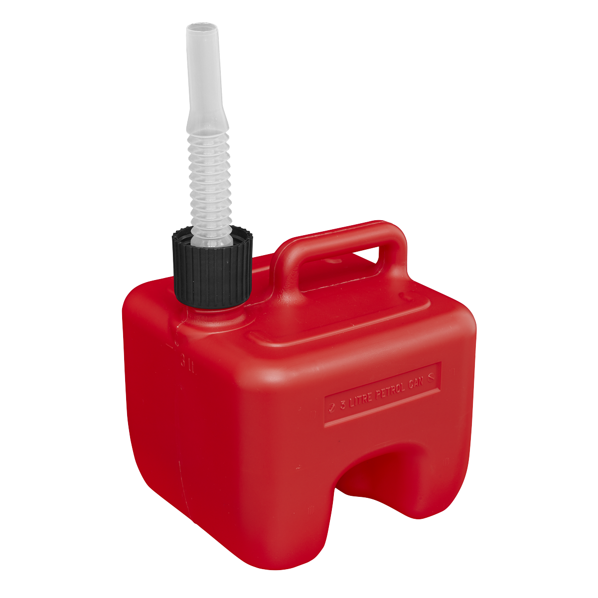 Sealey 3L Stackable Fuel Can - Red JC3R