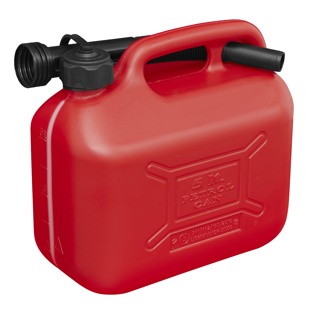Sealey 5L Fuel Can - Red JC5R