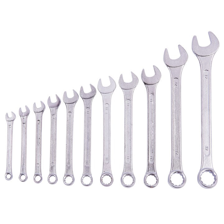 Amtech 11 piece combination spanner set with storage pouch K0400