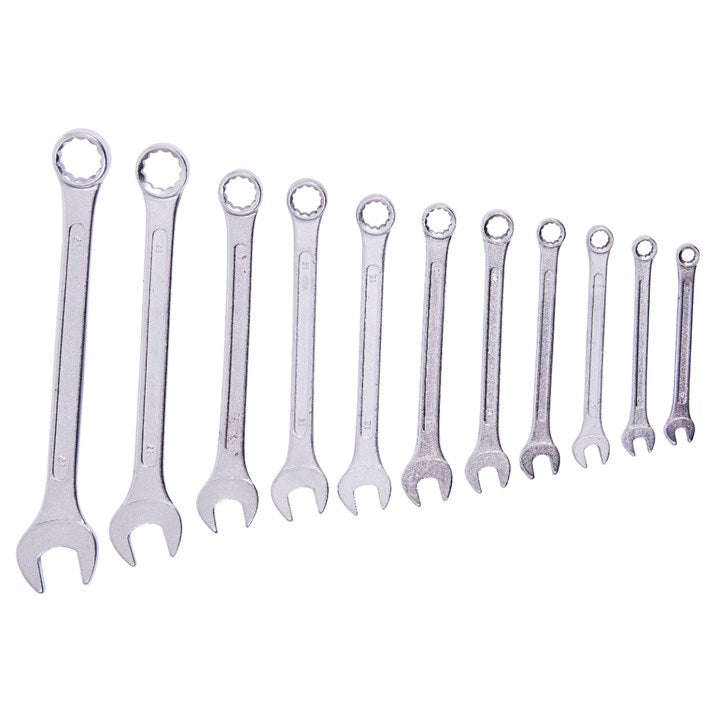 Amtech 11 piece combination spanner set with storage rack K0425