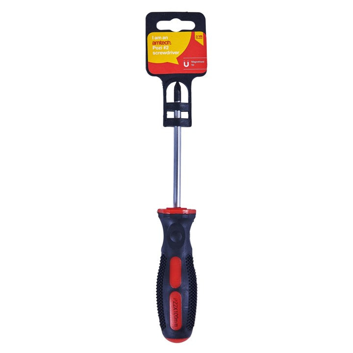 Amtech 100mm (4") No.2 Pozi drive screwdriver L0058