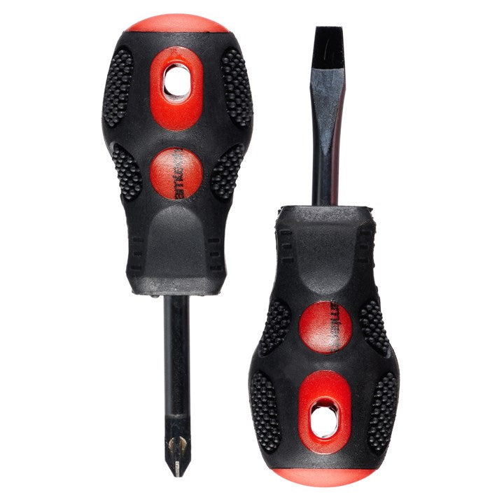 Amtech 2 Piece stubby screwdriver set L0340