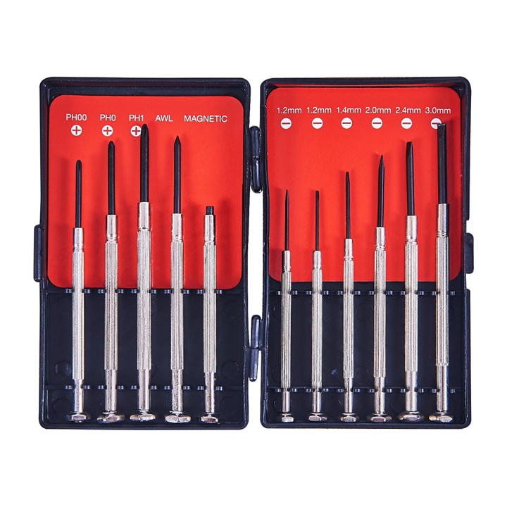 Amtech 11 Piece precision screwdriver set L0500