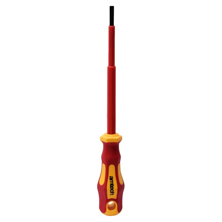 Amtech 3.5mm x 100mm slotted VDE™ 1000V electrical screwdriver L0657