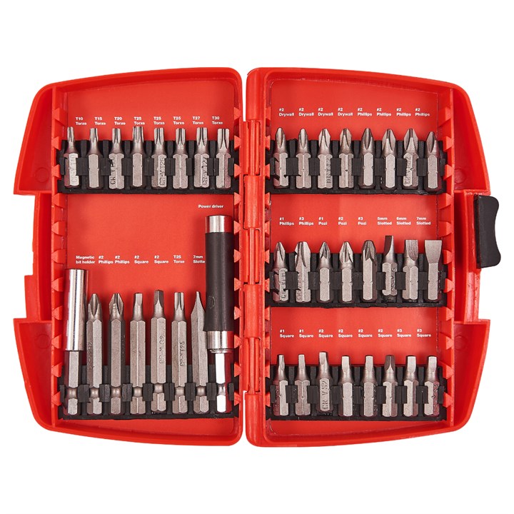 Amtech 40 Piece screwdriver bit set L1235