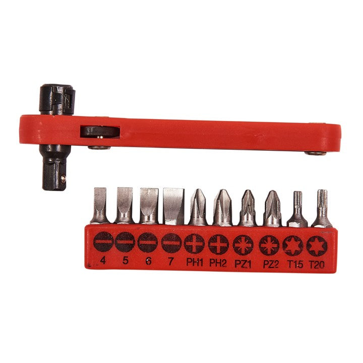 Amtech 11 Piece offset ratchet screwdriver set L1560