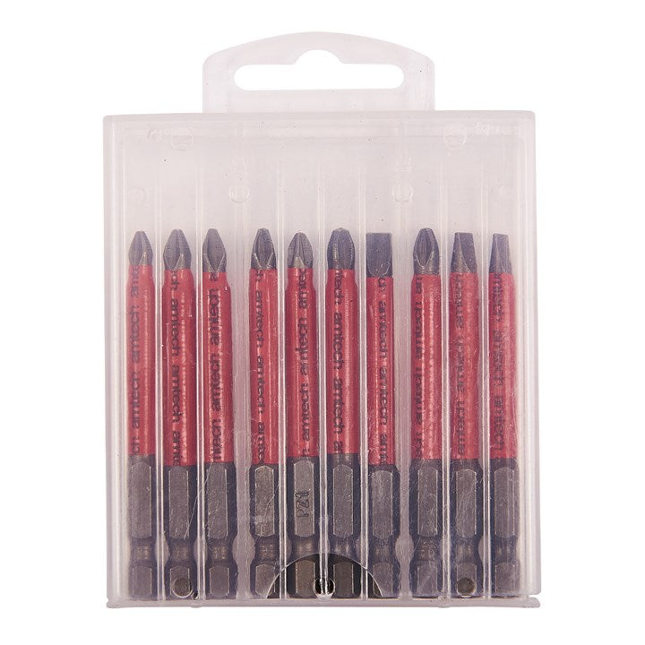 Amtech 10 Piece 70mm non-slip bit set L2370