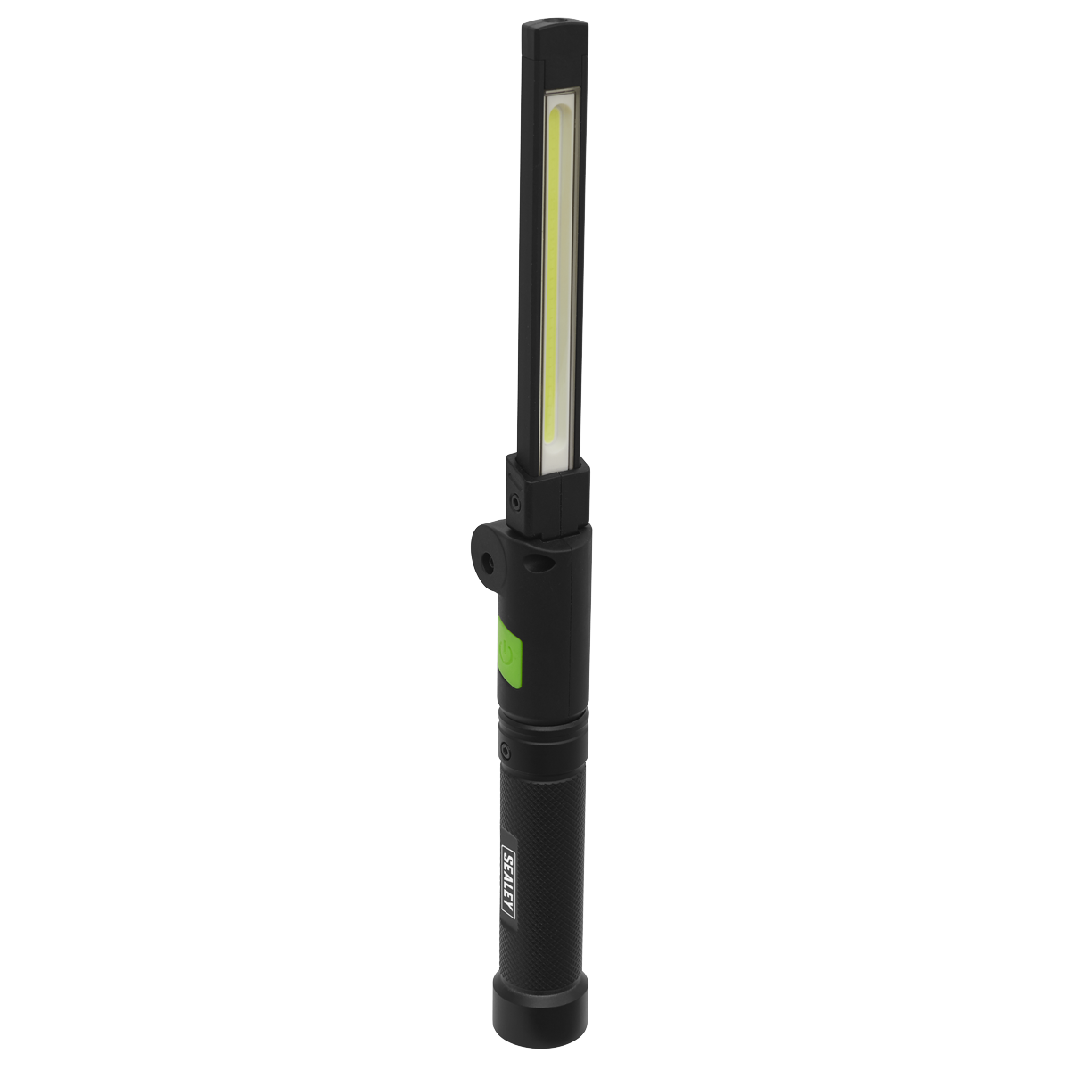 Sealey 2 COB & 1 SMD LED Rechargeable Aluminium Folding Pocket Light LED02G