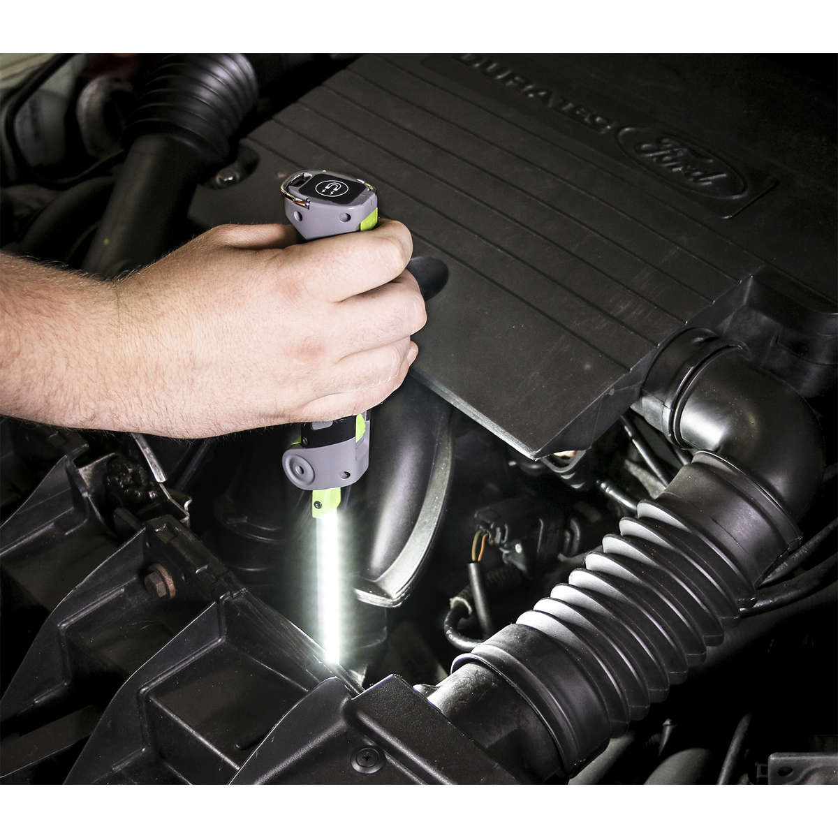 Sealey 12 SMD & 1W SMD LED Rechargeable Slim Inspection Light LED180