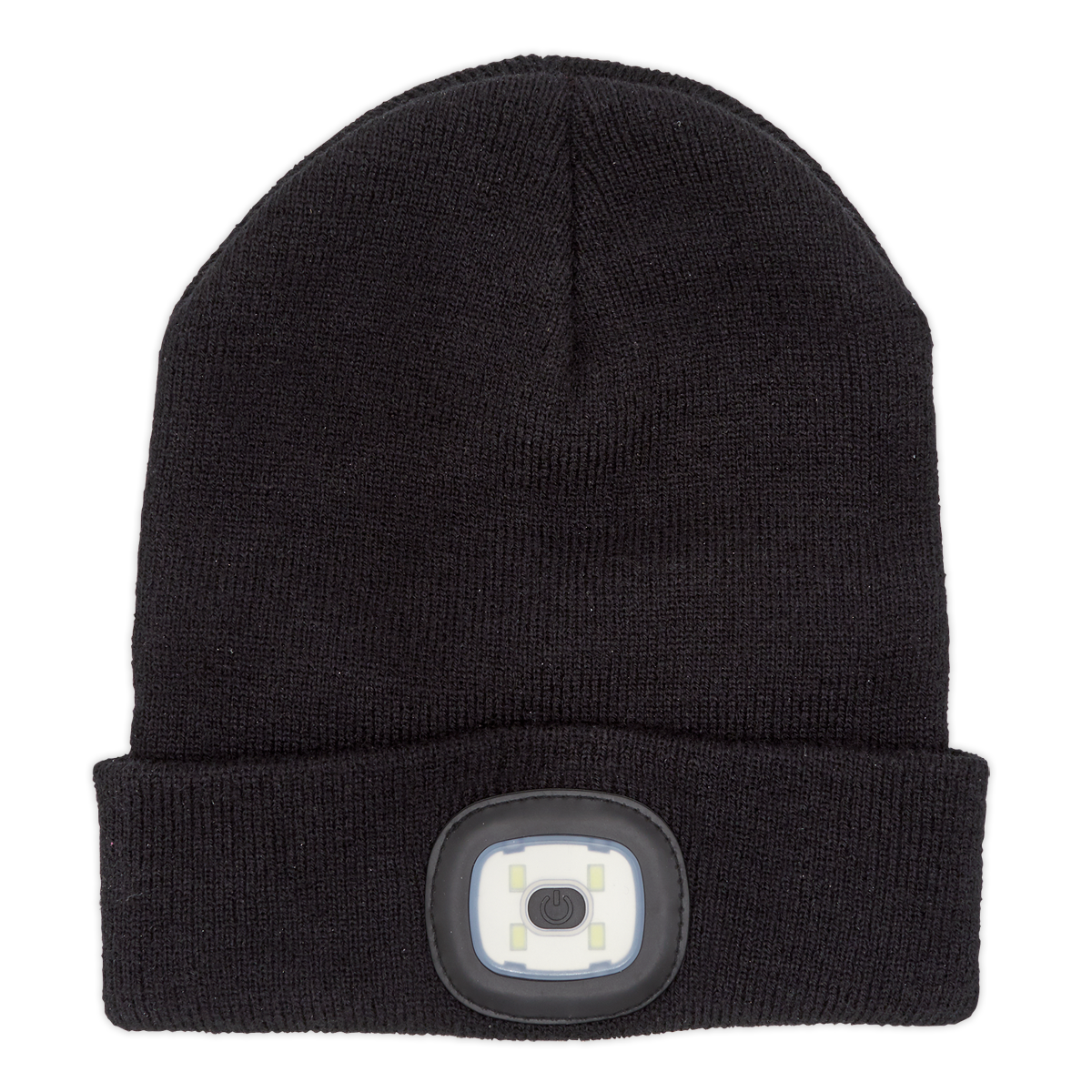 Sealey 4 SMD LED USB Rechargeable Beanie Hat LED185