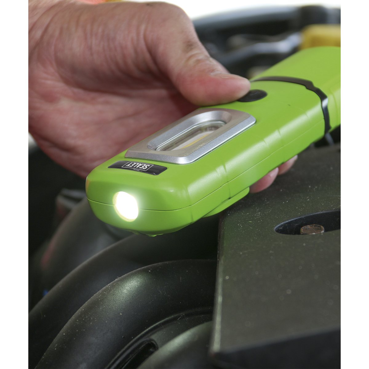 Sealey 360° 3W COB & 1W SMD LED Rechargeable Inspection Light LED3601G