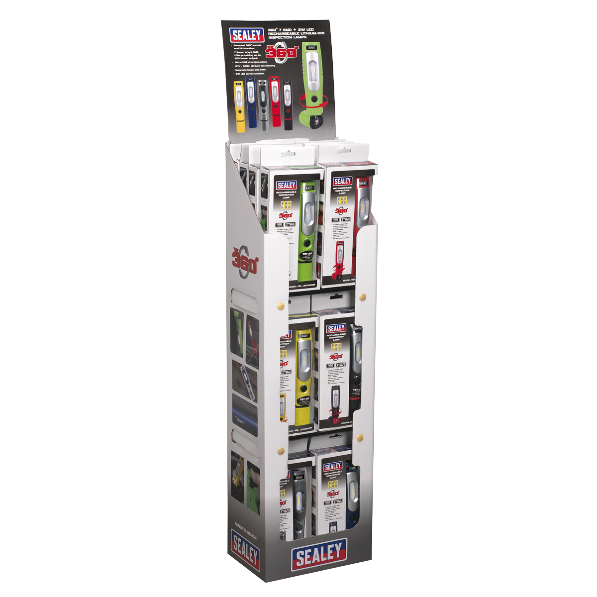 Sealey LED3602 Series - Display Box of 24 LED3602COMBO1