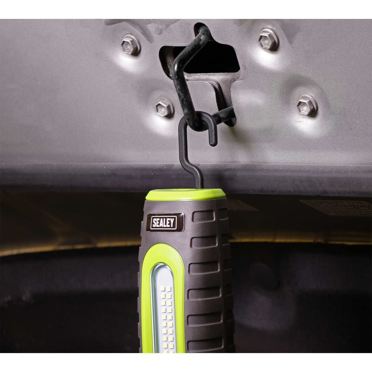 Sealey 360° 24 SMD & 3W SMD LED Rechargeable Inspection Light - Green LED3606G