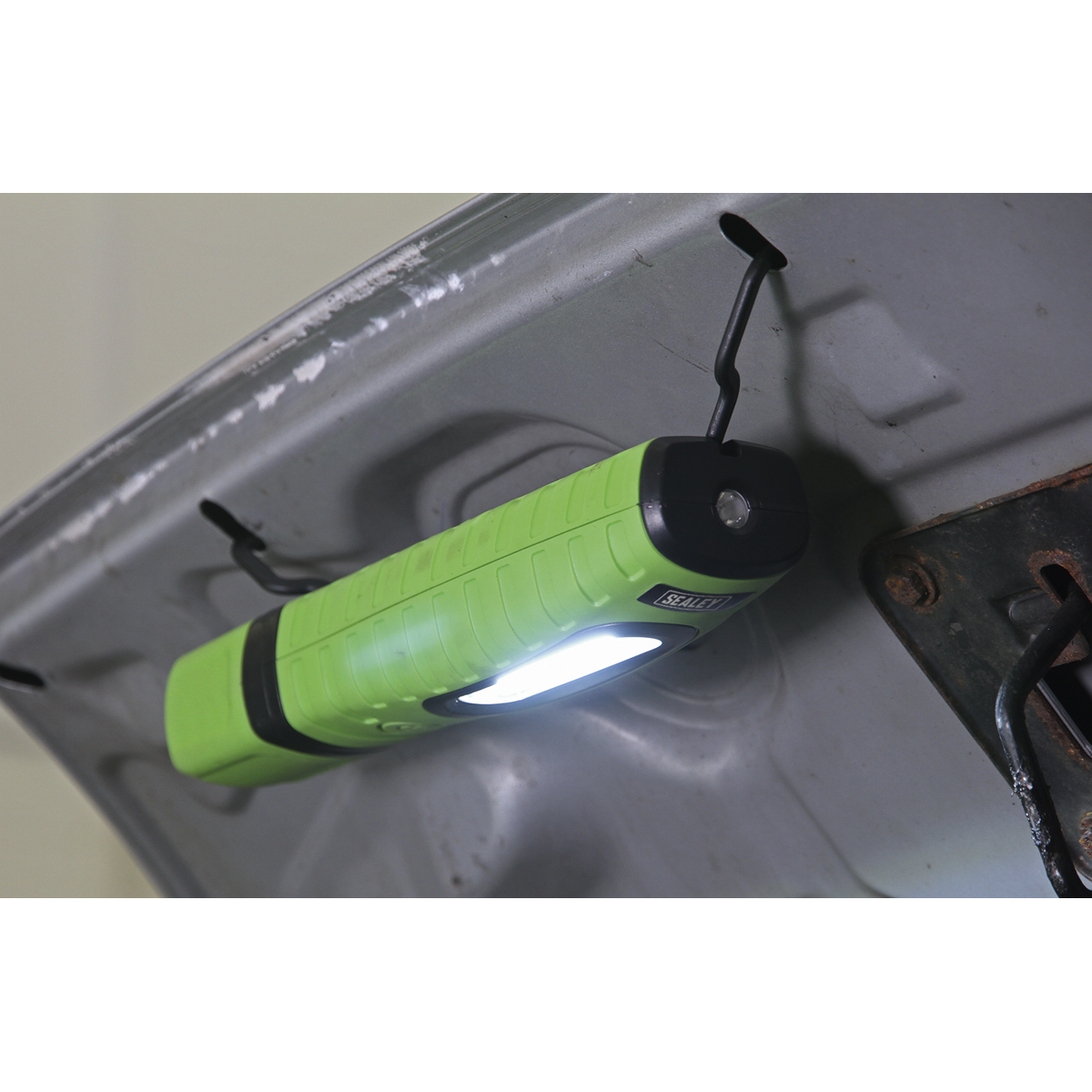 Sealey 360° 16 SMD & 3W SMD LED Rechargeable Inspection Light - Green LED360PLUSG