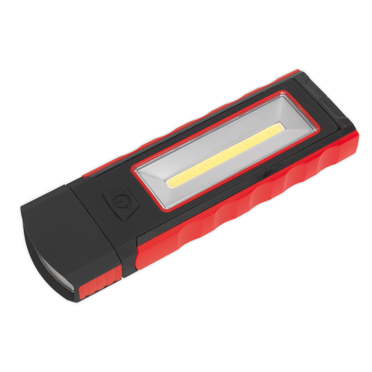Sealey Magnetic Pocket Light 3W + 0.5W COB LED - Red LED4101RD