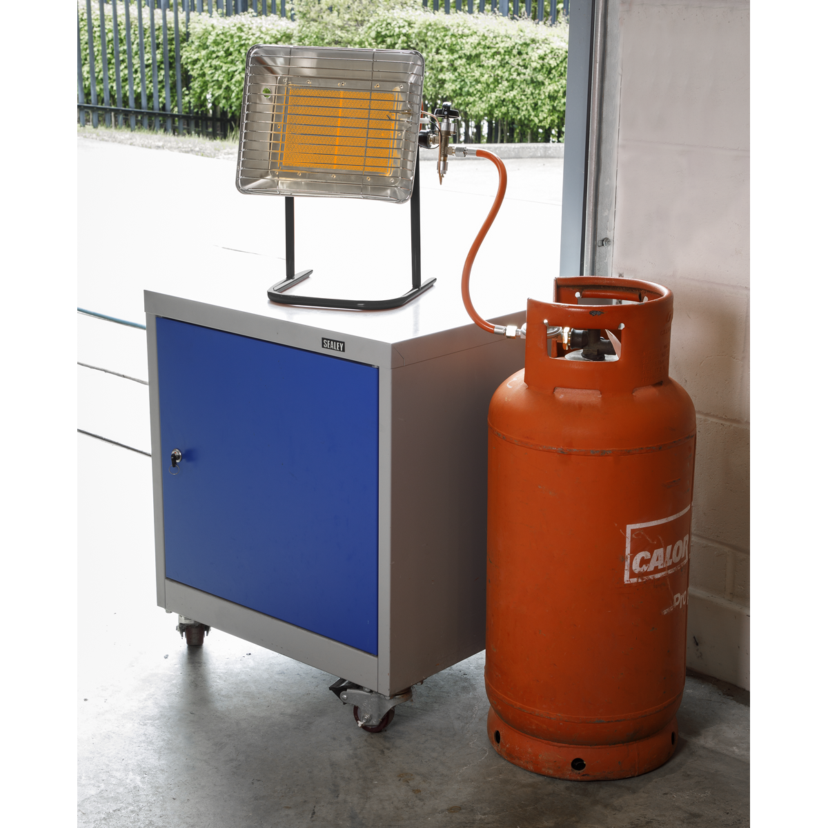 Sealey 15,354Btu/hr Space Warmer® Propane Heater with Stand LP14