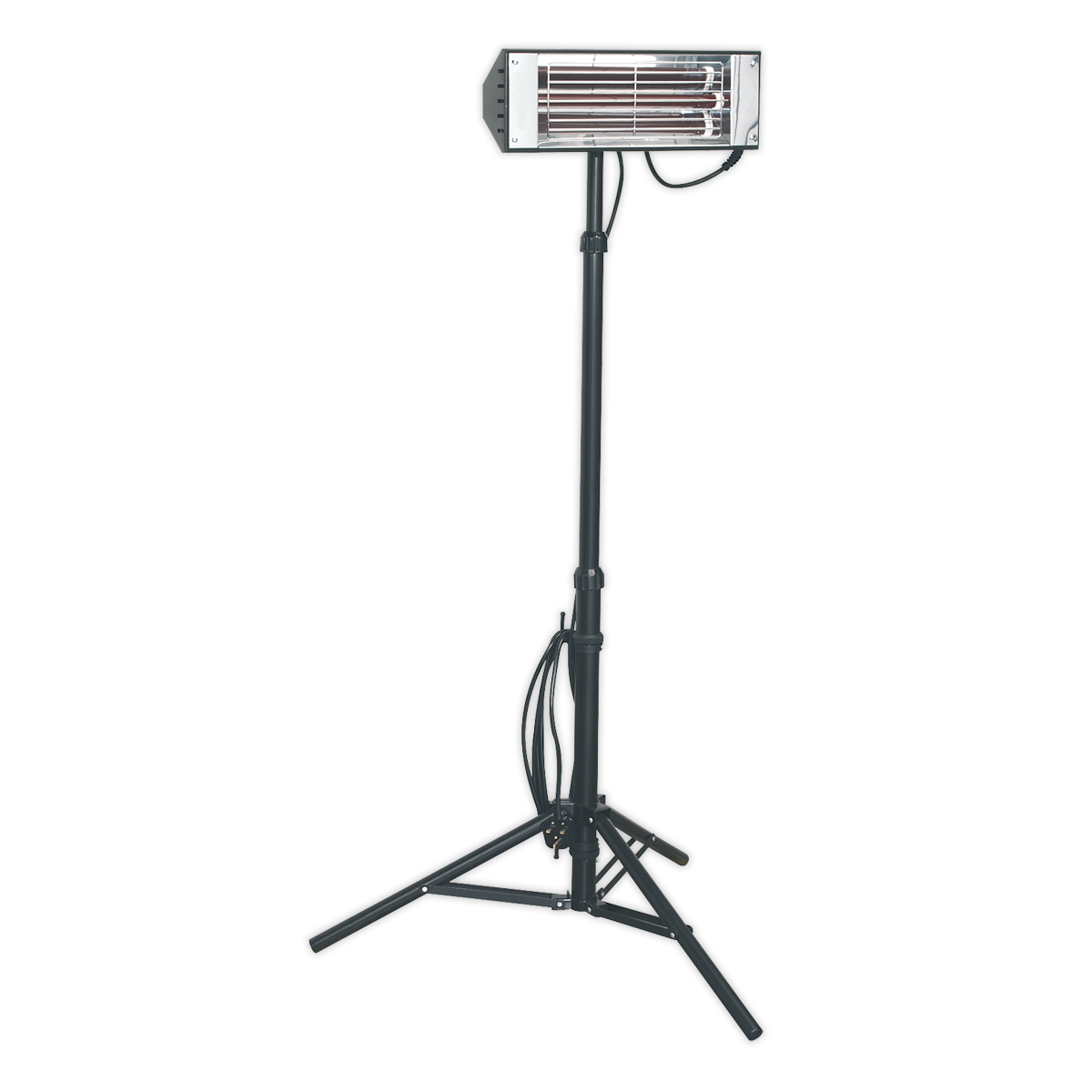 Sealey 1500W Infrared Quartz Heater with Telescopic Tripod Stand LP1500