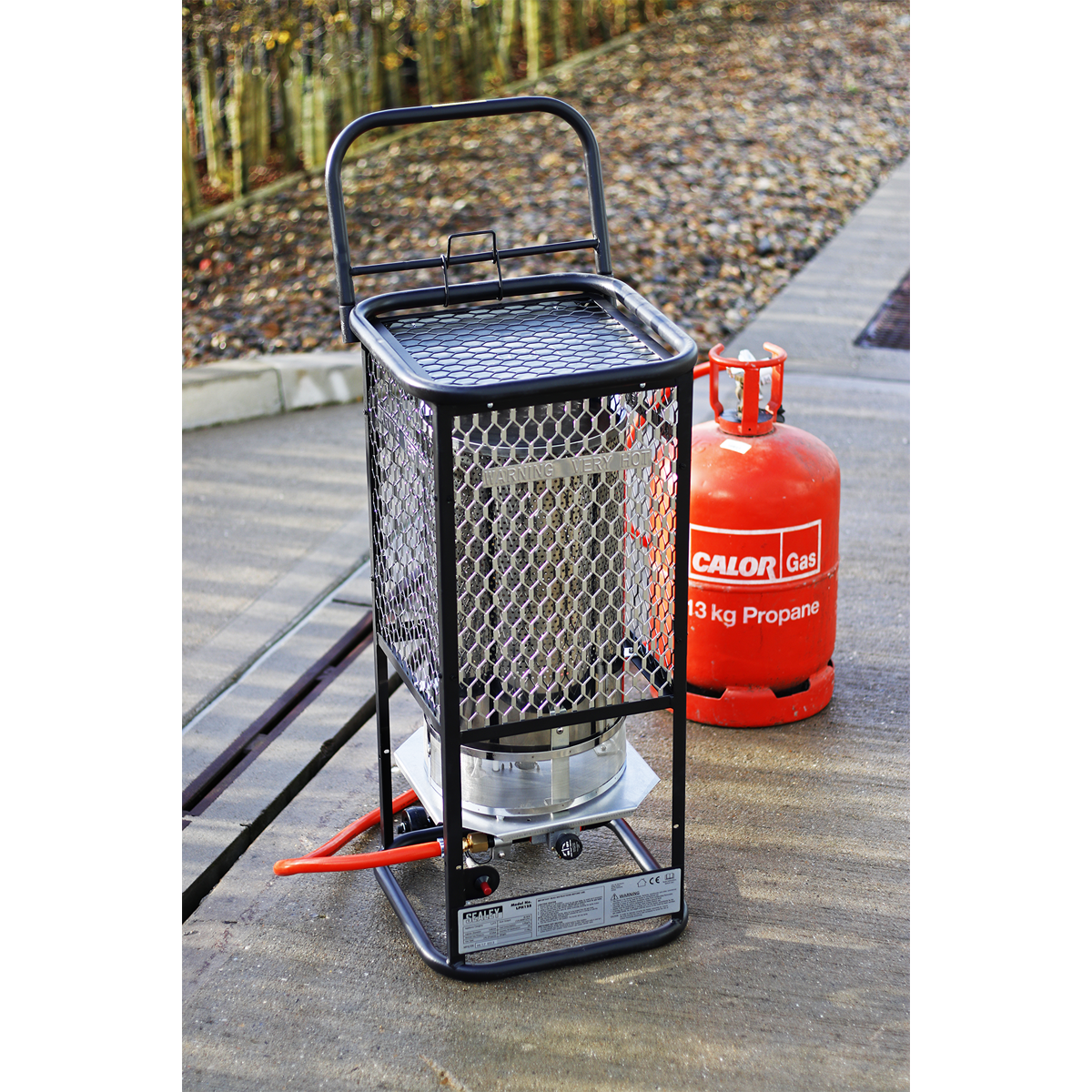 Sealey 125,000Btu/hr Space Warmer® Industrial Propane Heater LPH125