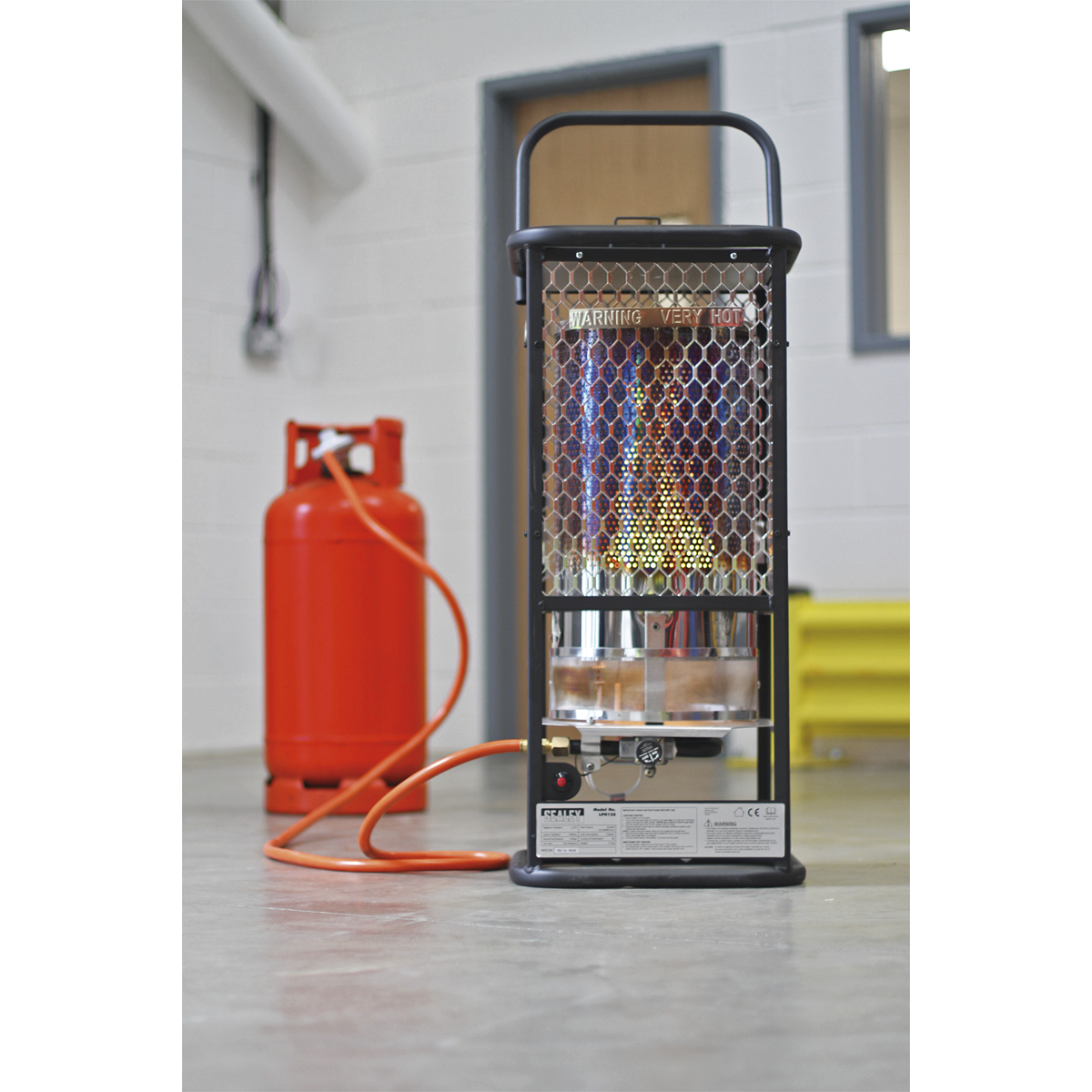 Sealey 125,000Btu/hr Space Warmer® Industrial Propane Heater LPH125