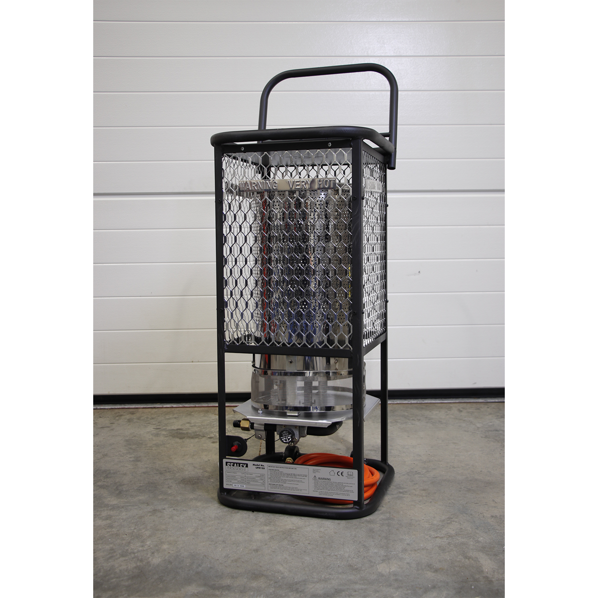 Sealey 125,000Btu/hr Space Warmer® Industrial Propane Heater LPH125