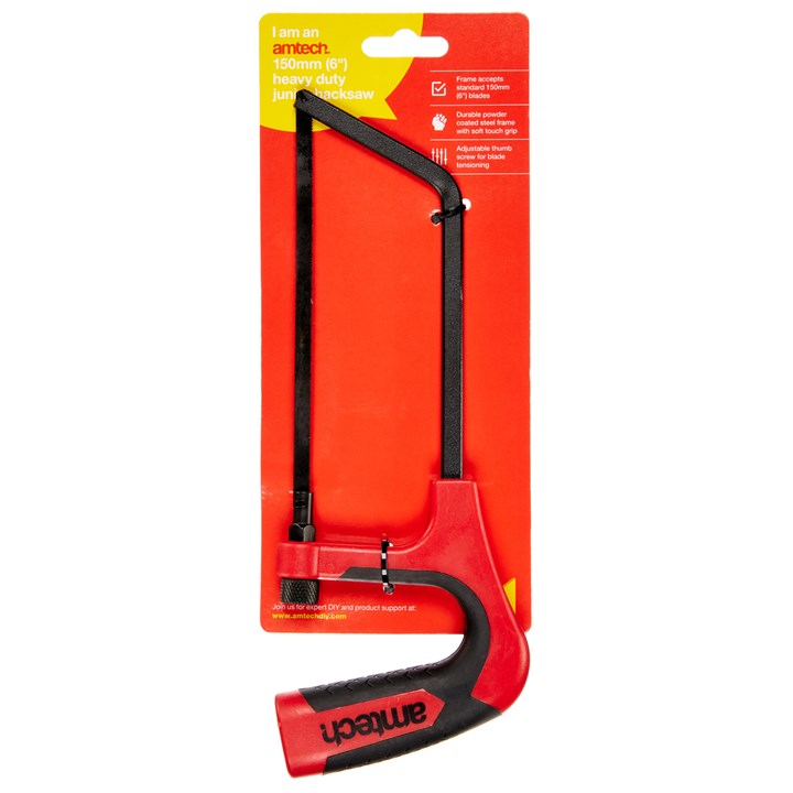 Amtech 150mm (6") Dual colour junior hacksaw M1105