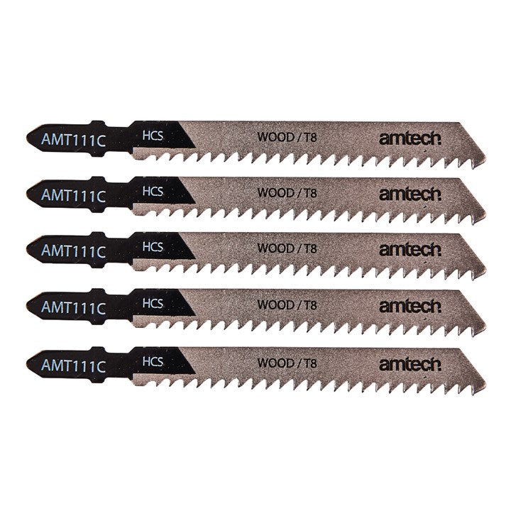 Amtech 5 Piece wood jigsaw blade set (AMT111C) M1600
