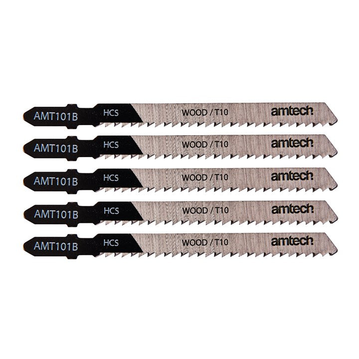 Amtech 5 Piece wood jigsaw blade set (AMT101B) M1604