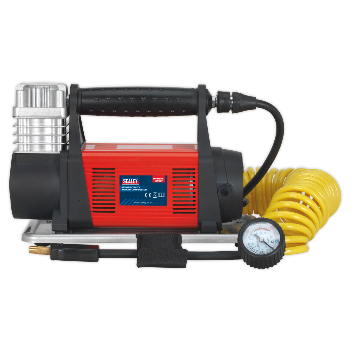 Sealey 12V Heavy-Duty Tyre Inflator/Mini Air Compressor MAC07