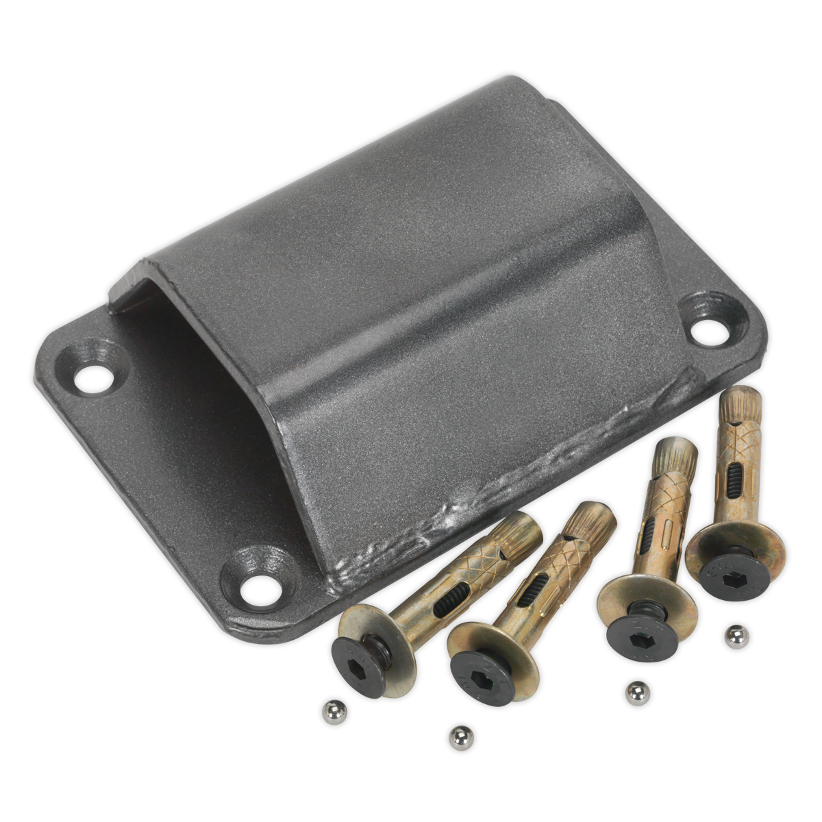 Sealey Motorcycle Ground Anchor - 4 Security Bolts MCGA01