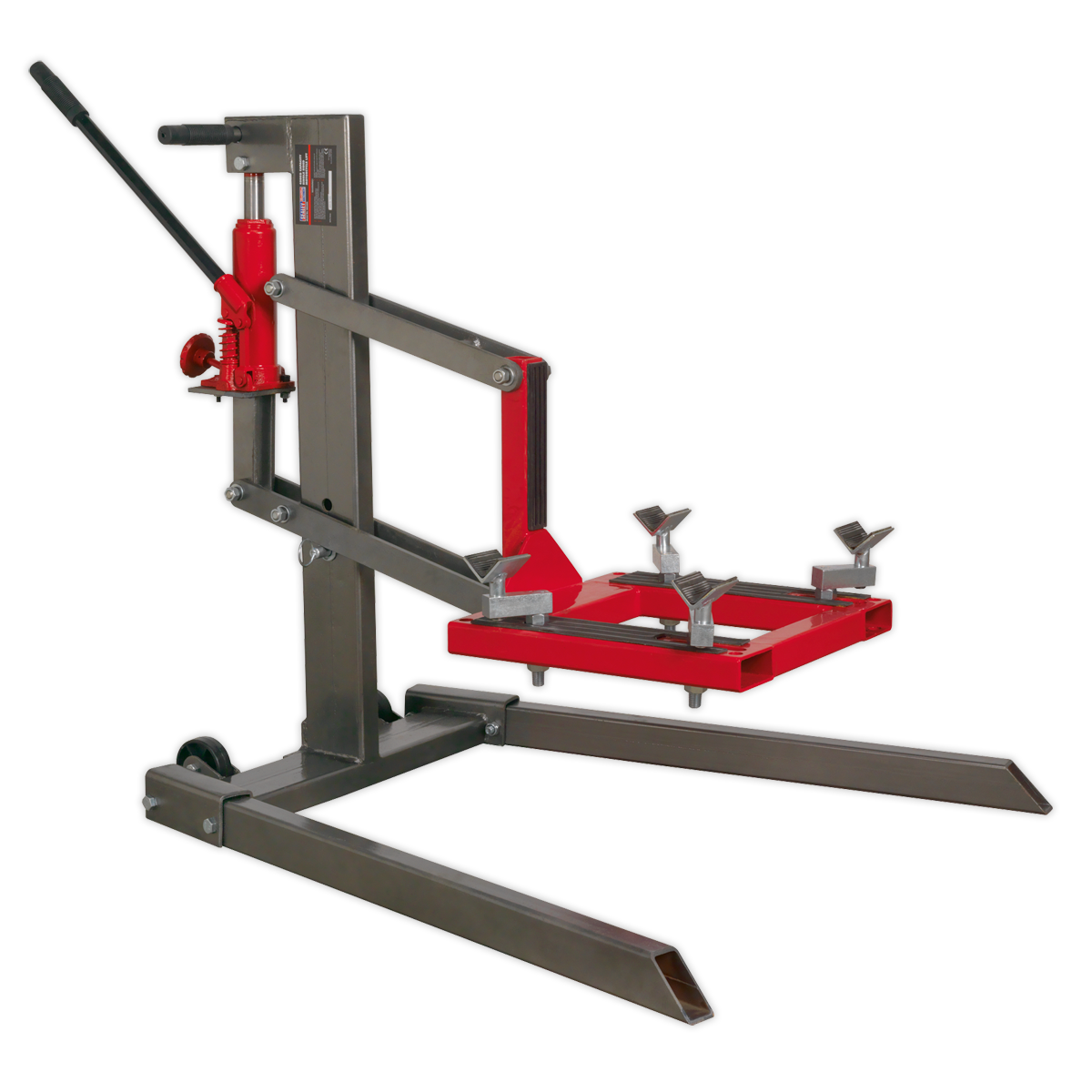 Sealey 450kg Single Post Hydraulic Motorcycle Lift MCL500