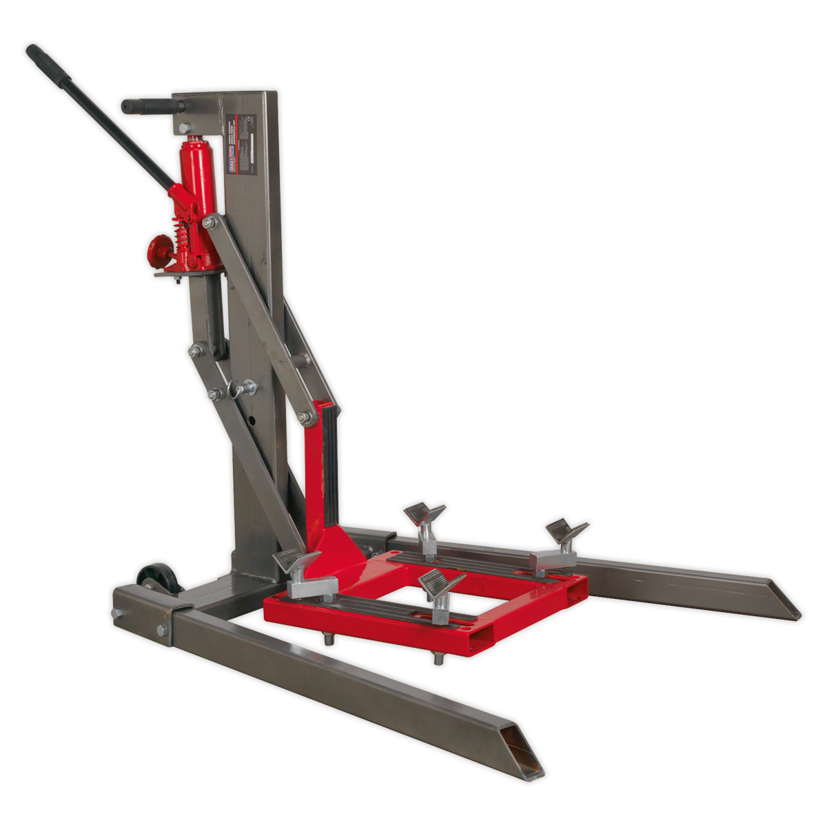 Sealey 450kg Single Post Hydraulic Motorcycle Lift MCL500
