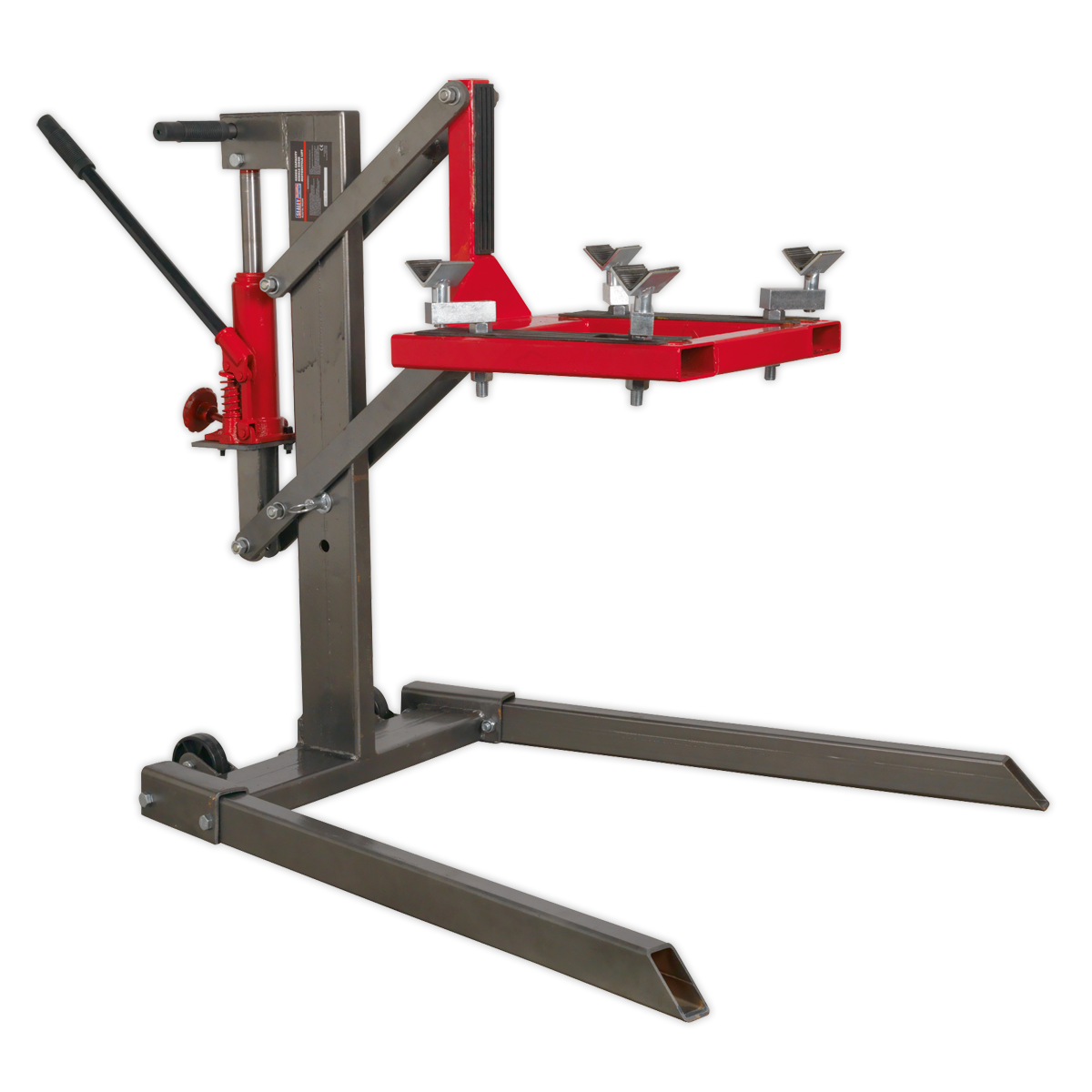 Sealey 450kg Single Post Hydraulic Motorcycle Lift MCL500