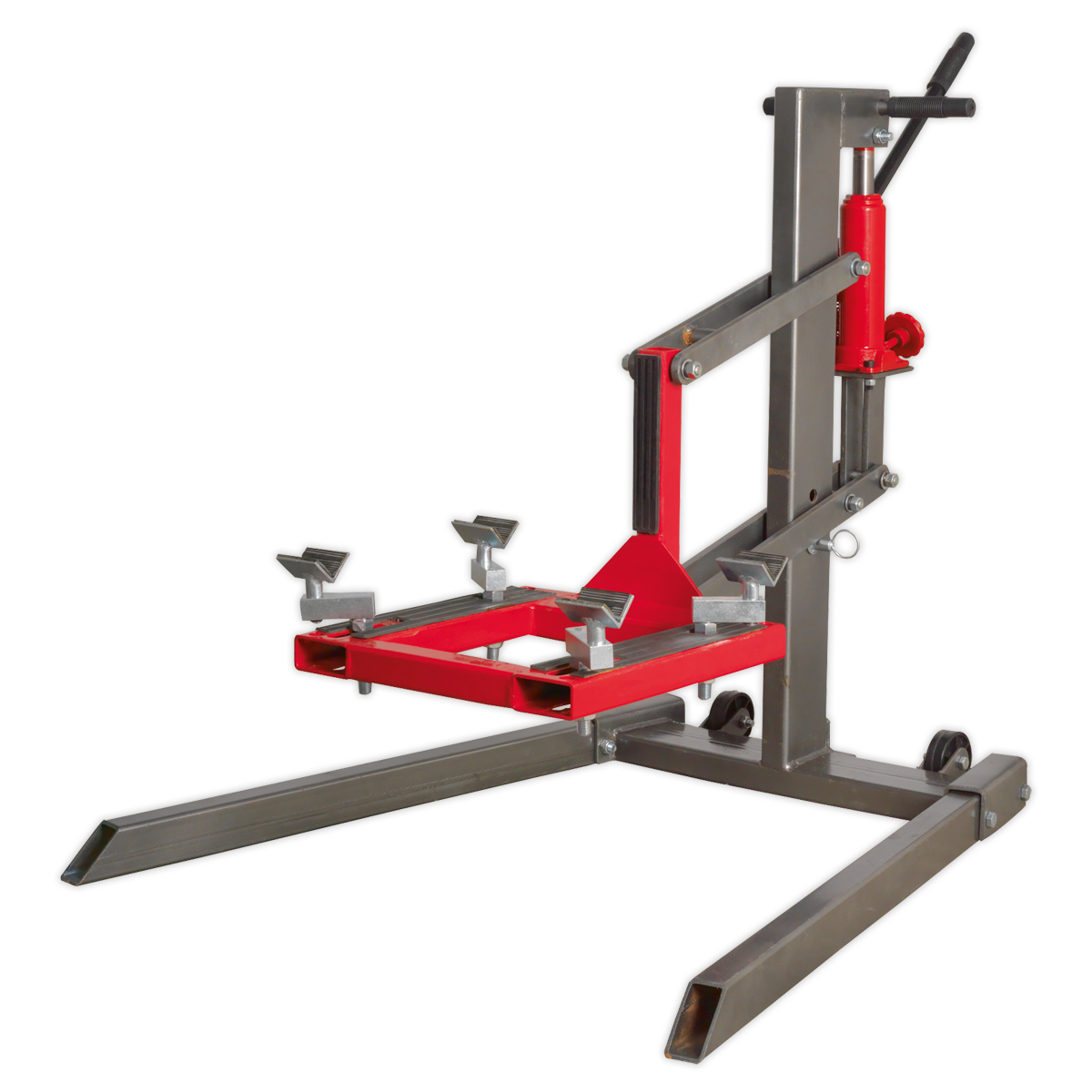 Sealey 450kg Single Post Hydraulic Motorcycle Lift MCL500