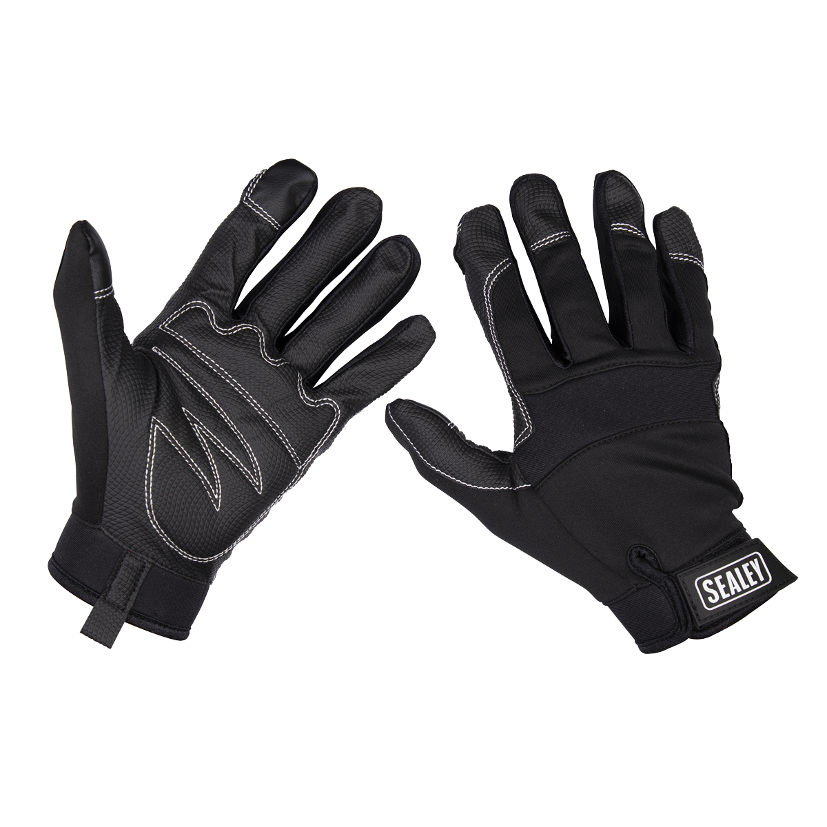Sealey Light Palm Tactouch Mechanic's Gloves - X-Large MG798XL