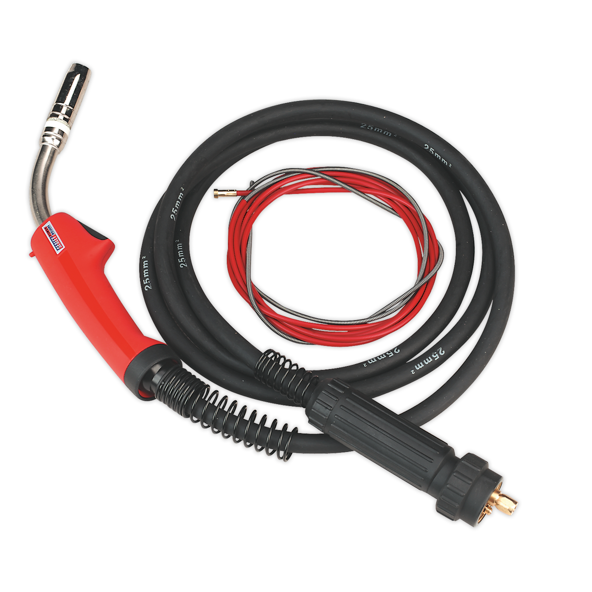 Sealey MIG Torch with 3m Euro Connector MB25 MIG/T25