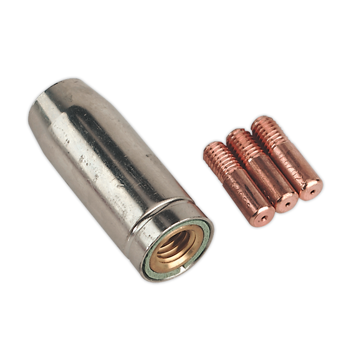 Sealey Conical Nozzle x 1 Contact Tip 0.6mm x 3 MB14 MIG953