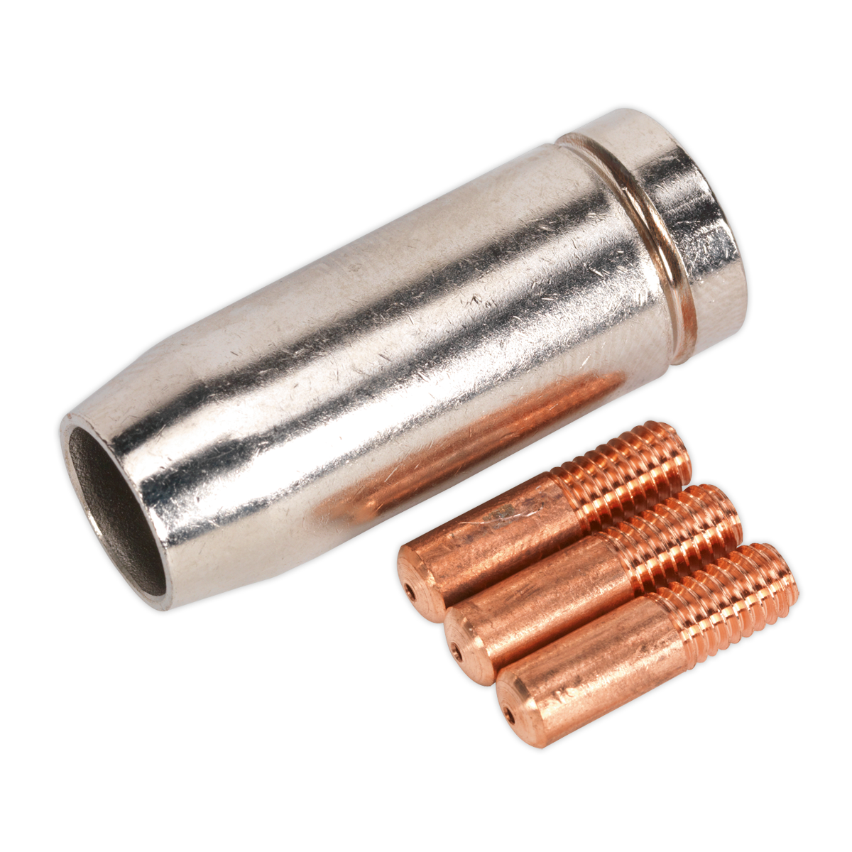 Sealey Conical Nozzle x 1 Contact Tip 0.8mm x 3 MB14 MIG954