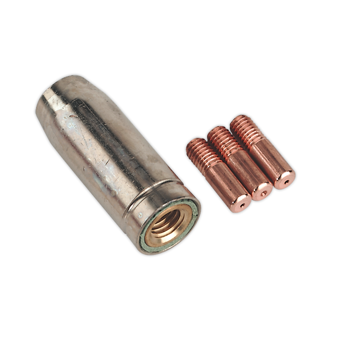 Sealey Conical Nozzle x 1 Contact Tip 0.8mm x 3 MB14 MIG954