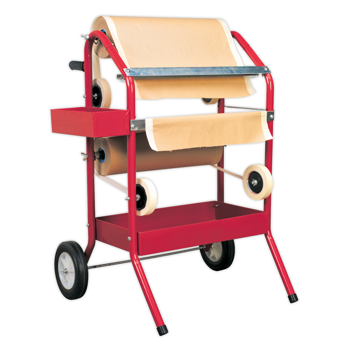 Sealey Masking Paper Dispenser Trolley 2 x 450mm Rolls MK66