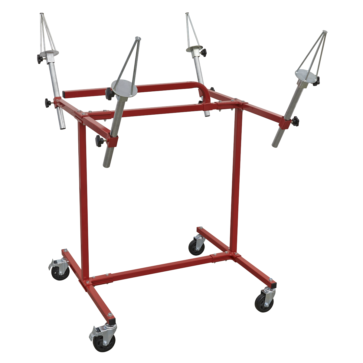 Sealey Alloy Wheel Painting/Repair Stand - 4 Wheel Capacity MK71