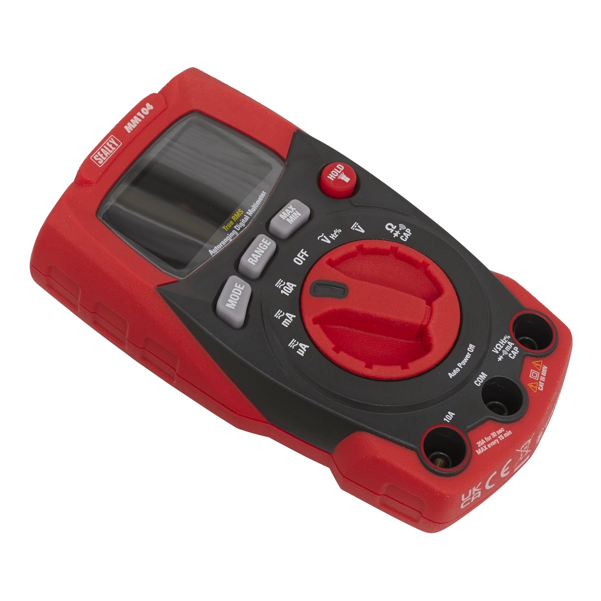 Sealey Professional Auto-Ranging Digital Multimeter MM104