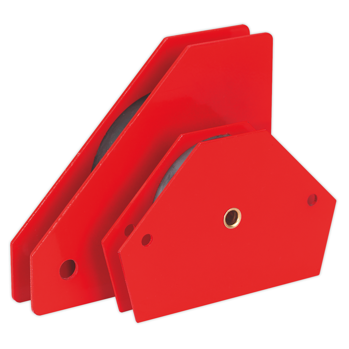 Sealey 2pc Magnetic Quick Clamp Set MQC2