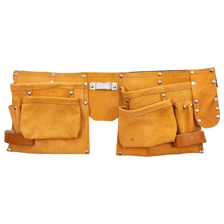 Amtech 11 Pocket heavy duty leather tool belt N0900