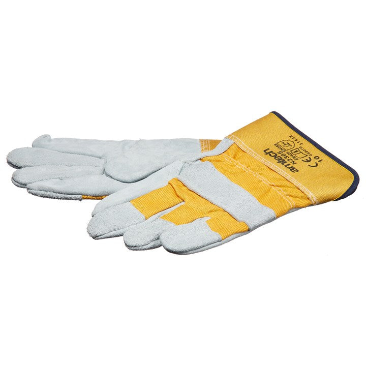 Amtech XL (size 10) Heavy duty leather rigger gloves N2305